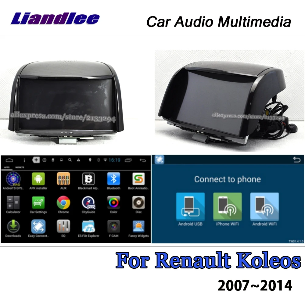 Liandlee 9 дюймов Android для Renault Koleos 2007~ стерео радио видеокамера BT Wifi Carplay карта gps Nav Navi навигация Мультимедиа