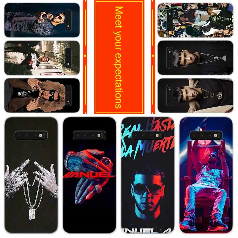 

Phone case for Samsung Galaxy S11 S10 E S9 S8 Plus S7 s6 Edge S20 Uitra Note 10 pro Cover Anuel Aa Ozuna