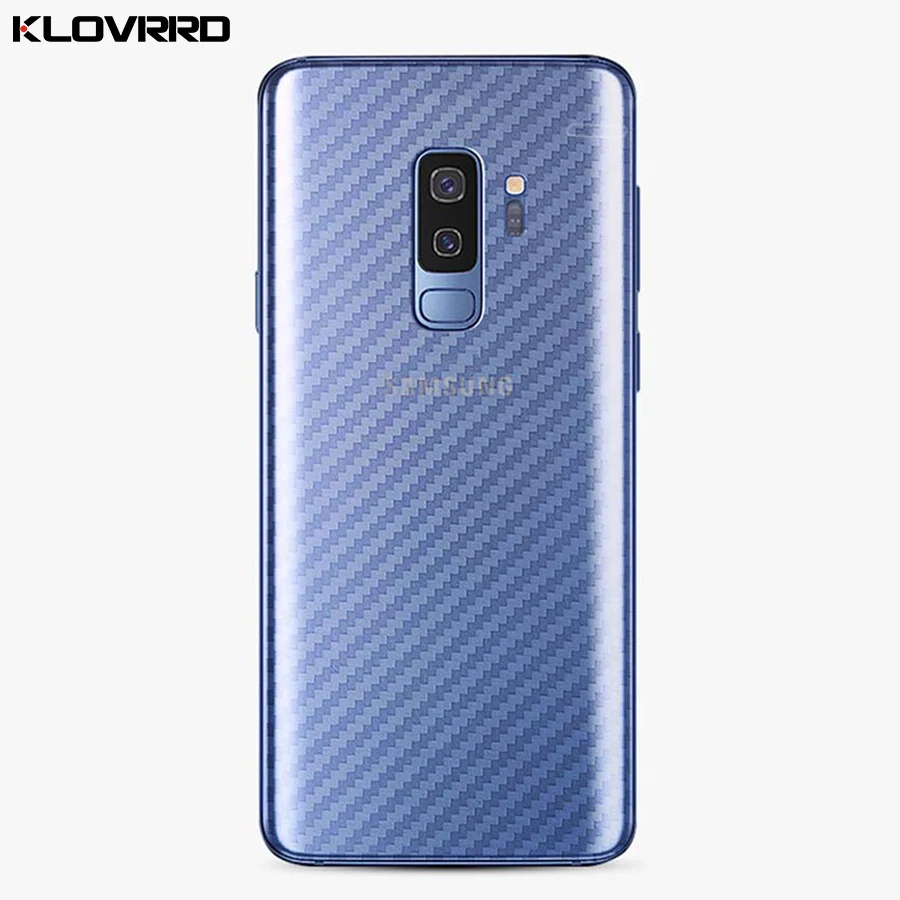 

KLOVRRD 5pcs/lot Carbon Fiber Soft Back Screen Protector For Samsung Galaxy Note 9 A8 A6 PLUS 2018 S9 Plus Note 8 Guard