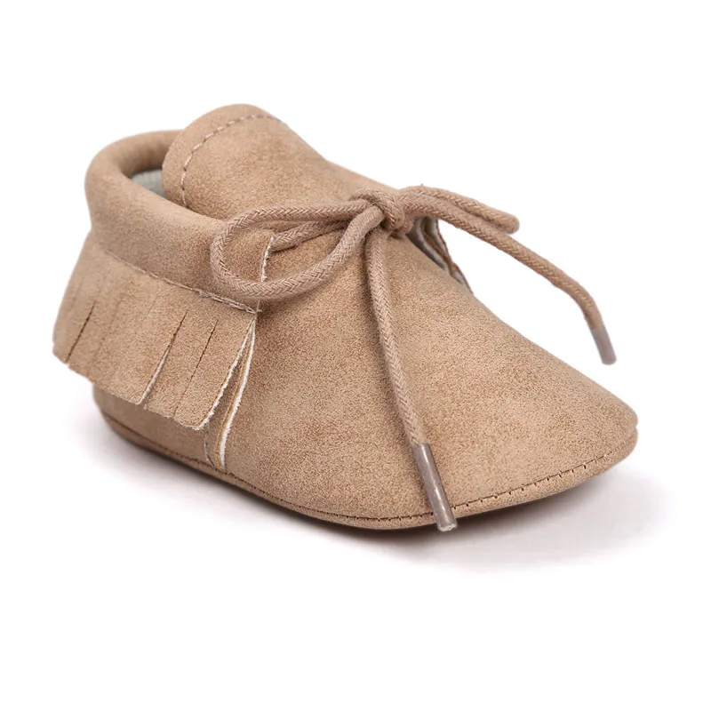2020 Autumn/Spring Baby Shoes Newborn Boys Girls PU Leather Moccasins Sequin First Walkers Baby Shoes 0-18M