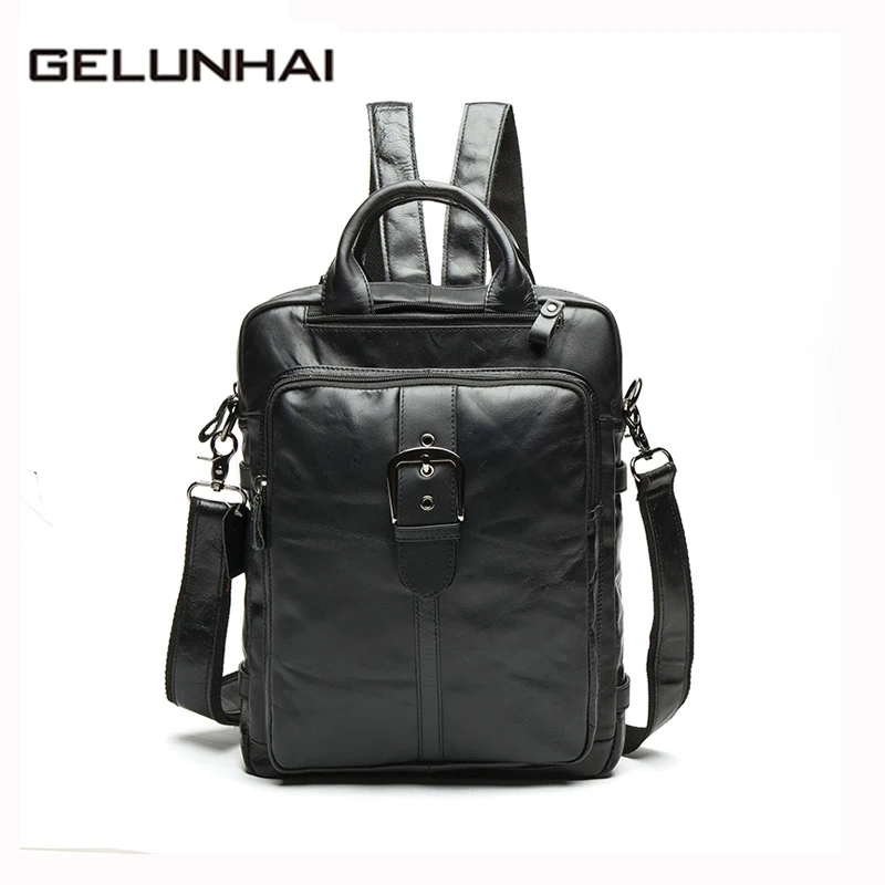 

Mochila Escolar Real Top Polyester No 2019 Men Backpacks Genuine Leather Man Travel Bag Backpack Male Casual Small Men's 8863