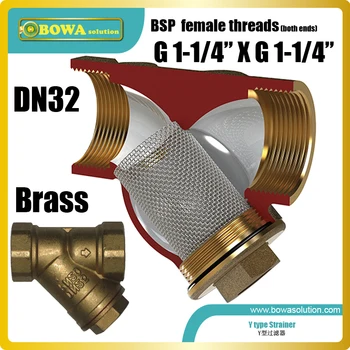 

Brass Y strainers help keep the pump running at peak performance without concerns about clogging in heat pump water heaters