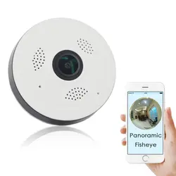 Ctvman безопасности Wi-Fi 360 градусов камеры рыбий глаз 960 P HD Умный дом sd слот для карт памяти двухстороннее аудио супер мини купольные Камеры