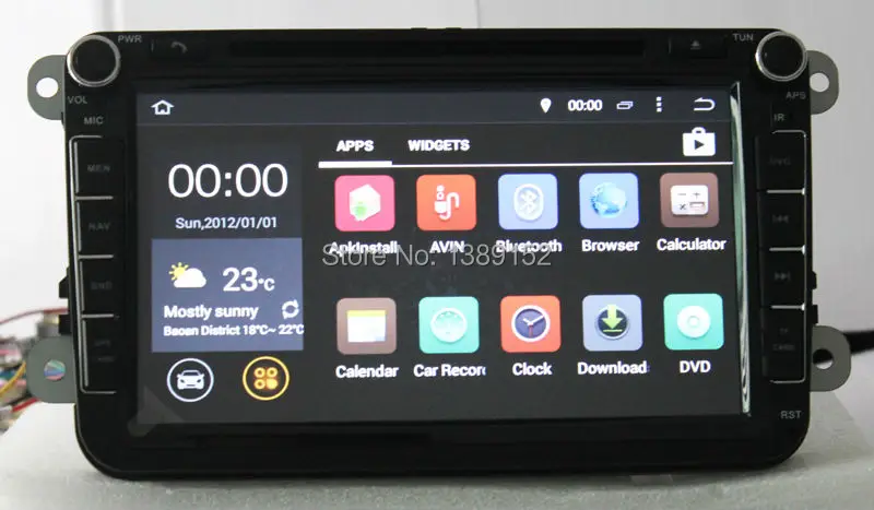 Android 4.4.4 Car DVD for 8inchs Wolkswagen Models 10