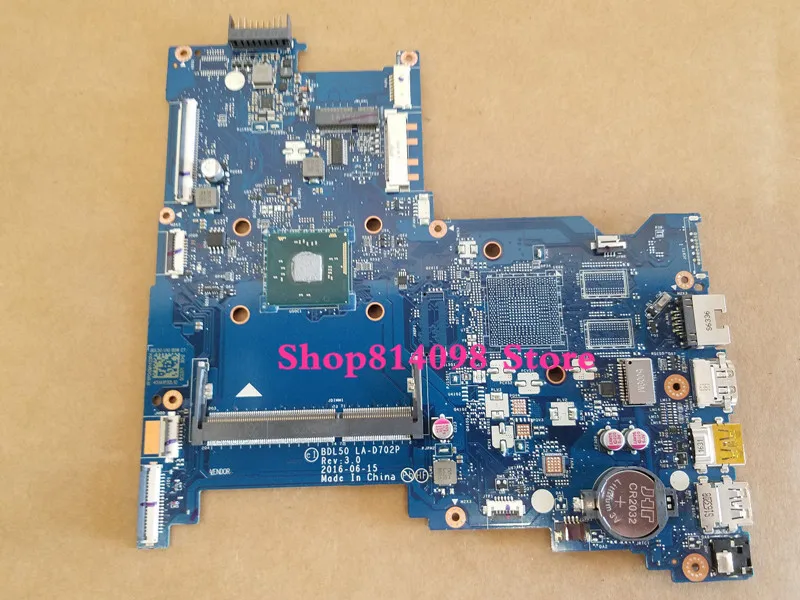 854949-601 BDL50 LA-D702P for HP NOTEBOOK 15-AY series Motherboard.All functions fully Tested! 854949-601 BDL50 LA-D702P for HP NOTEBOOK 15-AY series Motherboard.All functions fully Tested!