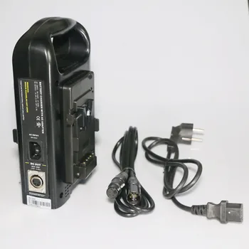 

Rolux 2-Channel Dual V-mount V-Lock Li-ion BP Battery Power Charger