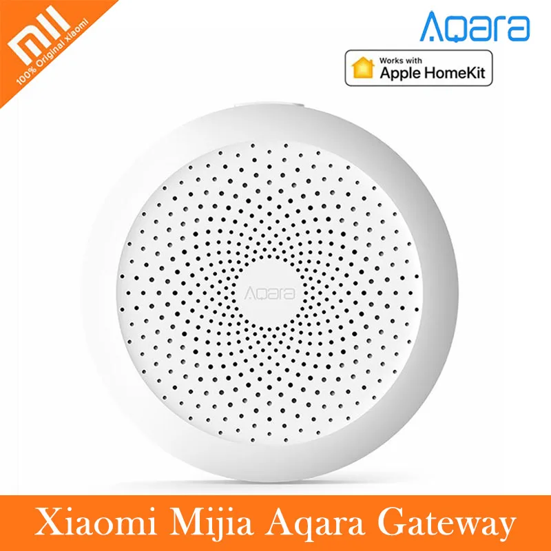 

2019 Original Xiaomi Mijia Smart Gateway Led Night Light Language Control Smart Home Accessory Automation Work for Apple Homekit