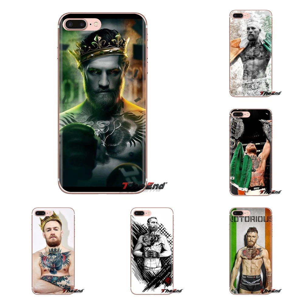 Soft Transparent Shell Cases Conor Mcgregor Fashion For Oneplus 3T 5T 6T Nokia 2 3 5 6 8 9 230 3310 2.1 3.1 5.1 7 Plus 2017 2018 |