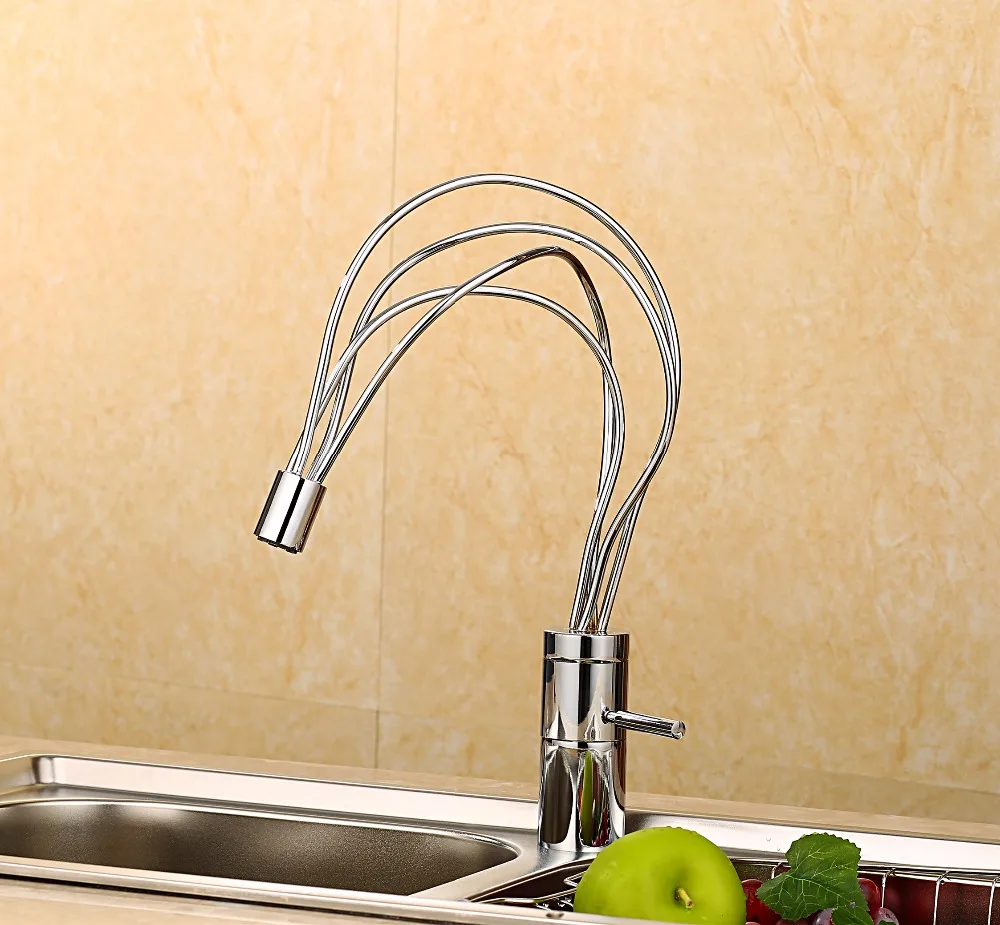 Kitchen Basin Design Promotion-Shop for Promotional Kitchen Basin ... Hot Sale Fashion Creative Design Kitchen Faucet/ Brass Material Modern  Chrome Design Hot And Cold Wash Basin Sink Mixer Tap