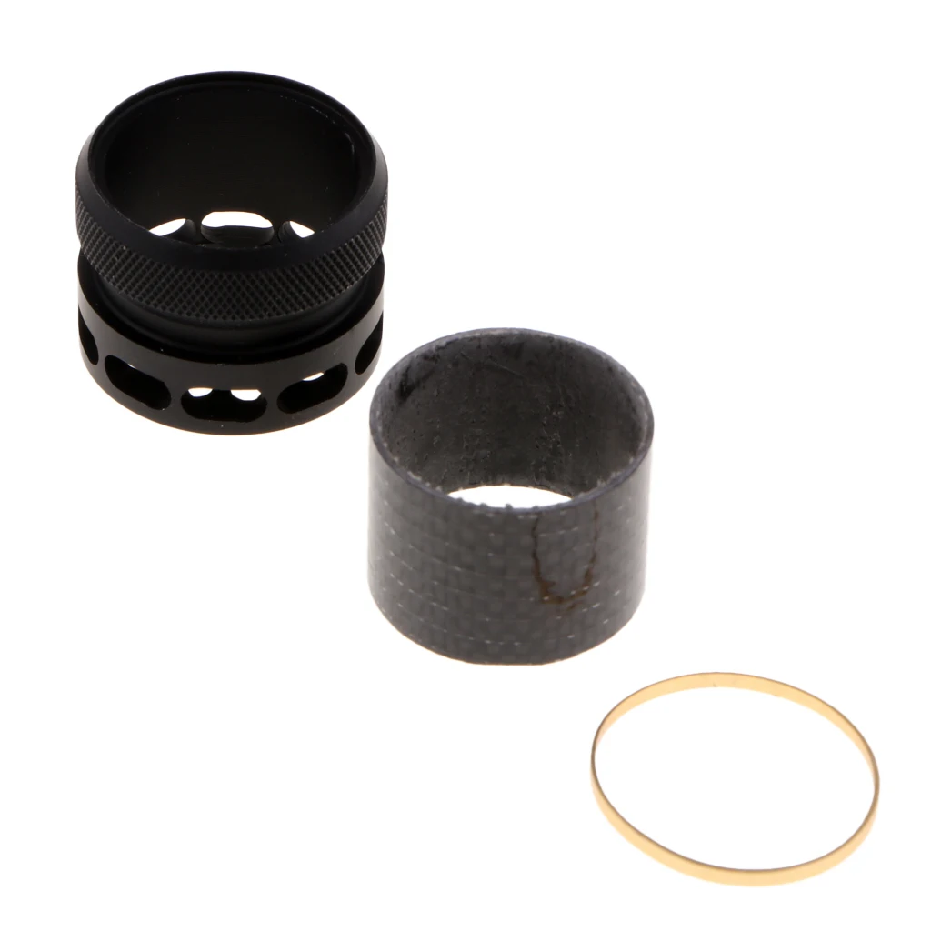 Fishing Reel Seat Locking Nut Decorative Trim Ring Fishing Rod Building DIY Accessories
