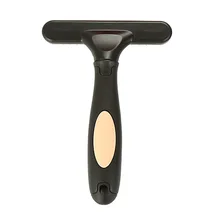 Расческа для расчесывания и высыхания, товары для домашних животных, расческа для влажных и сухих животных, двухрядная расческа для собак, кошек, лошадей, груминга, кроликов