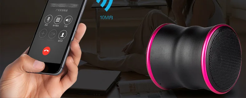 ADIN Hifi Bluetooth Vibration Speaker NFC Aluminum Speaker Call FM TF Speakers Outdoor Sport Subwoofer for Bluetooth Devices (12)