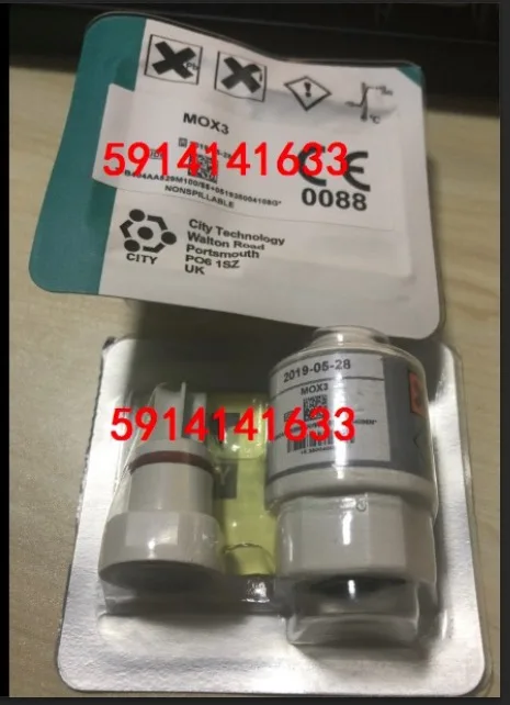 

Genuine New City Technologies sensor MOX-3 MOX3 MOX 3 gas sensor anesthetic medical oxygen sensor O2 sensor