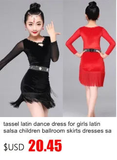 Платья для бальных танцев со стразами; платье для латинских танцев для девочек; платье для танцев; одежда для соревнований; Детские костюмы