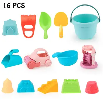 

Soft Plastic Beach Toys Set For Kids ATV Beach Shovel Outdoor Combination Play Water Sand Toy Modeling And Sculpture In Stock
