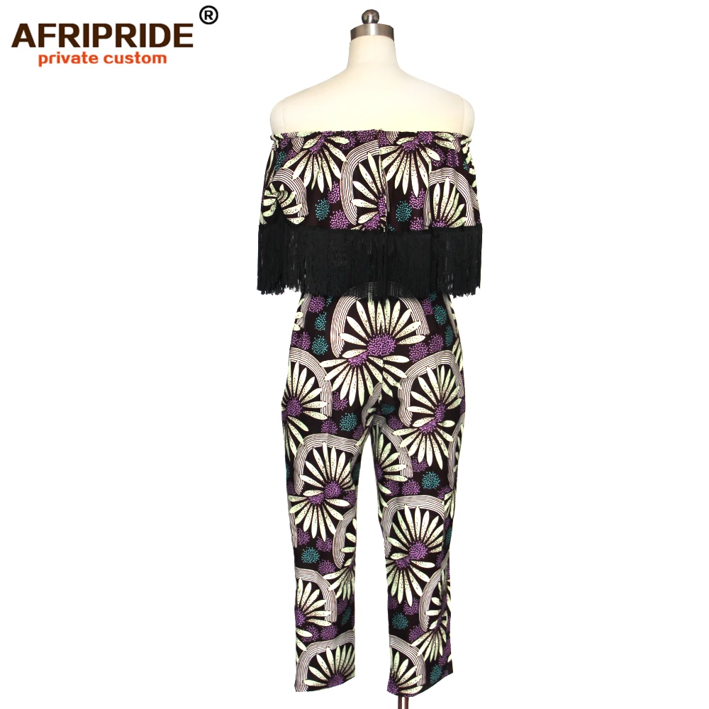 2019 african bodysuit women rompers womens jumpsuit with tassael bazin richi women casual cotton playsuits AFRIPRIDE A1929005 2019 african bodysuit women rompers womens jumpsuit with tassael bazin richi women casual cotton playsuits AFRIPRIDE A1929005
