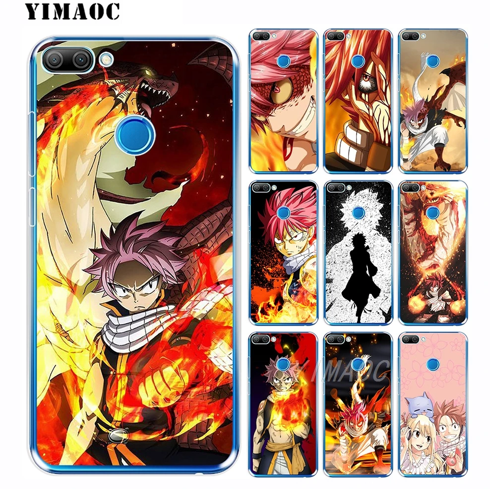 Natsu DRAGNEEL Fairy Tail мягкий чехол для huawei Honor 10 9 8X 8C 8 7C 7X 7A Pro 6A Note Nova 3i 3 2i Y6 Y7 Y9 Prime 2018 |