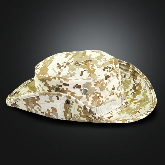 Buy Tactical US Army Camouflage Bucket Hat Men Camo
