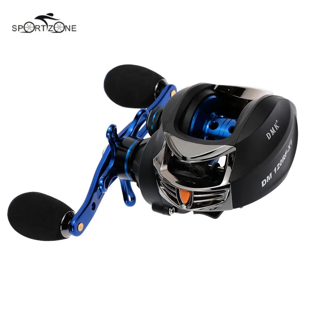 

DMK 13+1BB Ball Bearings Left Right Hand Baitcasting Reel 6.3:1 Bait Casting Fishing Reel Centrifugal Brake Carp Fishing Tackle