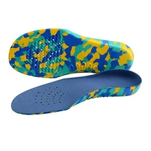 Пара ортопедических стелек из вспененного этиленвинилацетата для детей, поддержка свода стопы, подстилка для ухода за ногами, Фасциит, плоскостопие, ортопедические стельки, облегчение боли