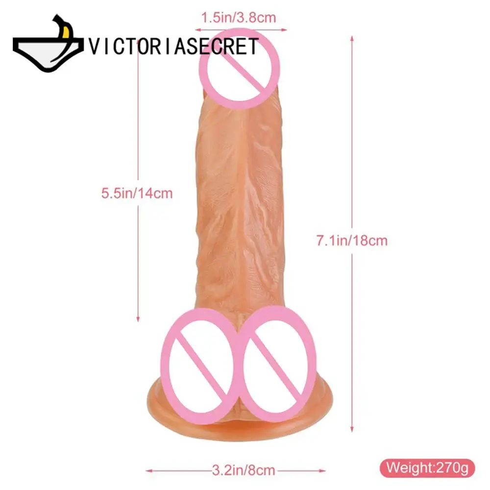 Realistic Cock Big Dildo Penis Masturbation Dick Suction Cup phallus Erotic goods Sexs Adults Toys Shop Dildo For adults strapon