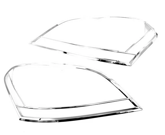 Хромированная головсветильник фара для Mercedes Benz класса W164 ML|head light cover|for mercedes