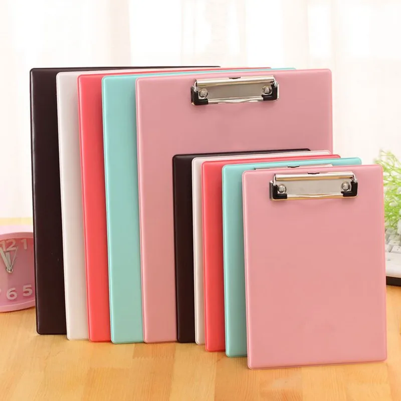 

Coloffice 1PC A4/A5 Colorful WordPad File Folder Clipboard Cardbard Folder Vertical Writting Board School Stationery Office gift
