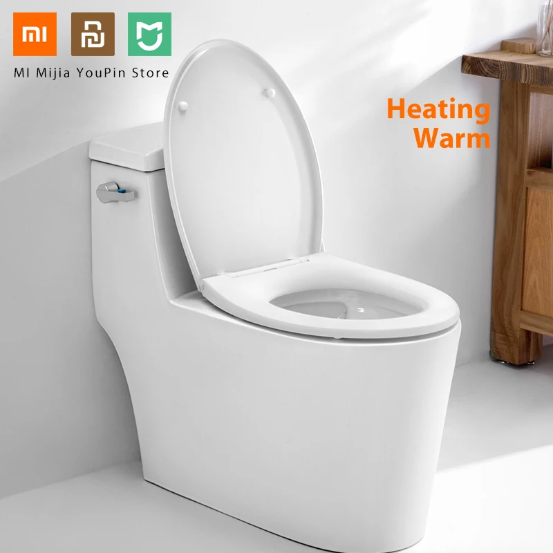 Оригинальный умный чехол для унитаза Xiaomi Youpin теплая интеллектуальная крышка с
