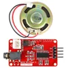 UART serie MP3 reproductor de música con el Módulo 1 W altavoz para Arduino a bordo Monaural amplificador/altavoz hembra a MP3 WAV de Audio ► Foto 1/5