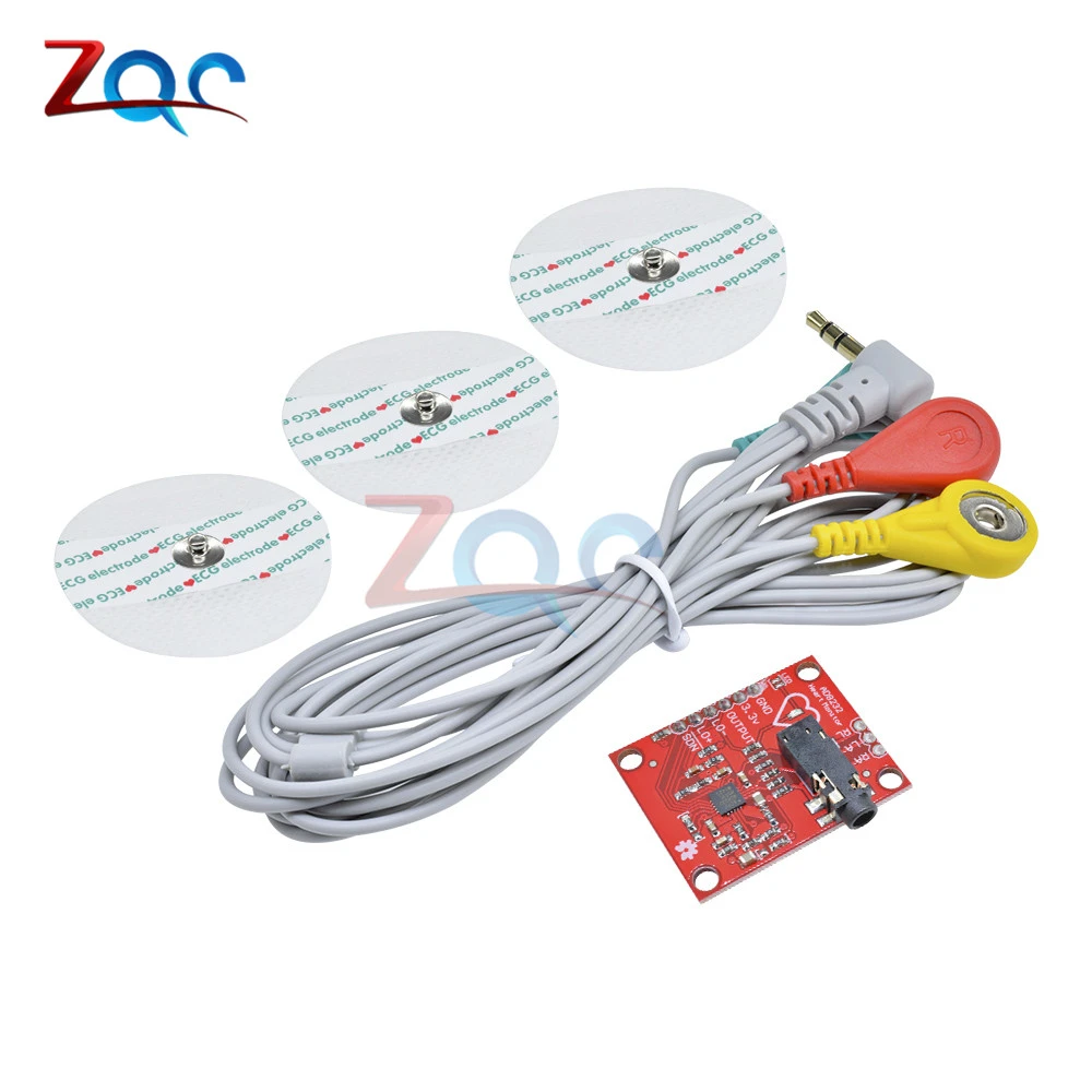 Ecg module AD8232 ecg measurement pulse heart monitoring sensor module kit T UE