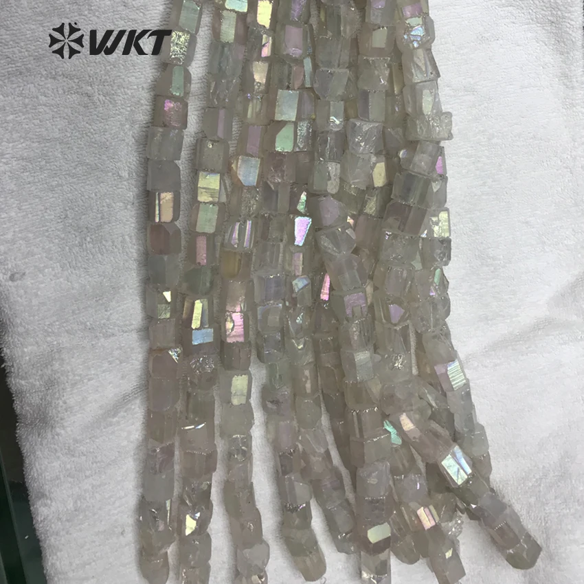 WT-G262 Wholesale Fashion Design Natural Angel aura quartz size 10*15mm each beads 16&quot inch in one strand For Women jewelry | Украшения