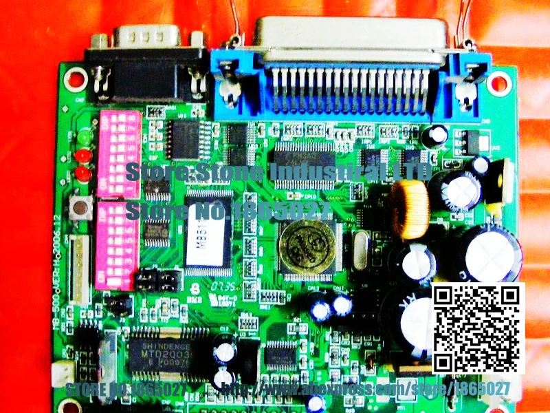 

Original MB500 VER: H 80mm thermal printing paper money Queue Application Control Board 100% test
