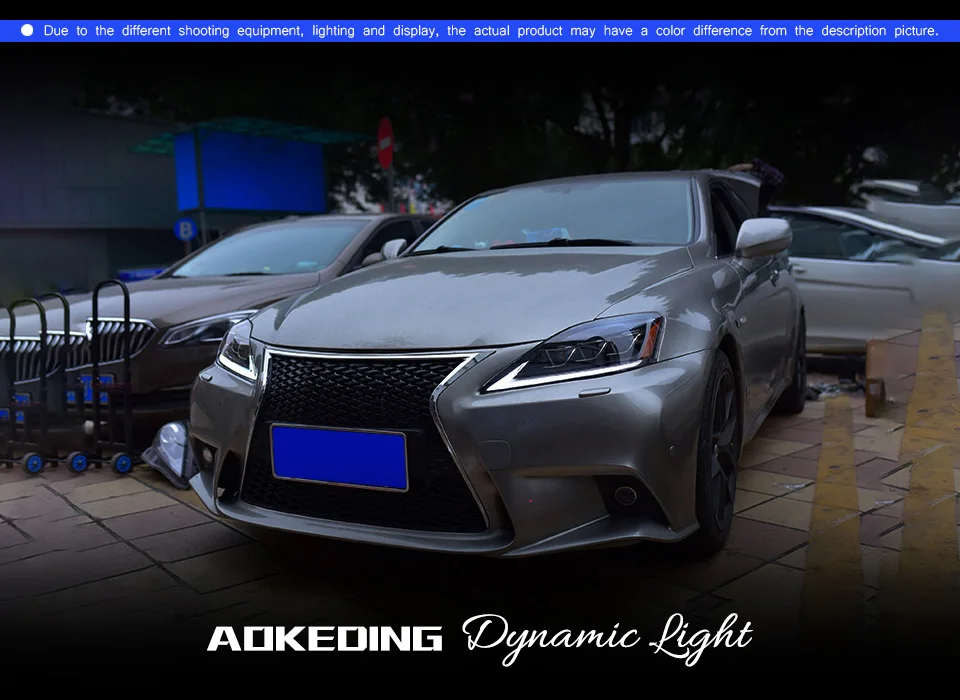 AKD Тюнинг автомобилей фары для lexus IS 250 IS300 is350 светодиодные фары DRL ходовые огни биксеноновые фары Противотуманные фары Полный светодиодный