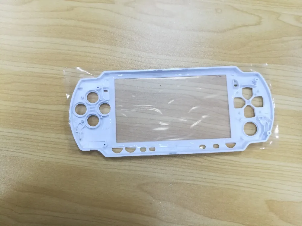 Серебряный белый цвет для psp 2000 psp 2000 Консоль передний чехол для передней панели корпус Корпус Замена