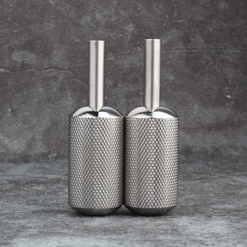 

25mm Tattoo Grip Motor Handle 304 Stainless Steel Round Tattoo Machine Tattoo Equipment