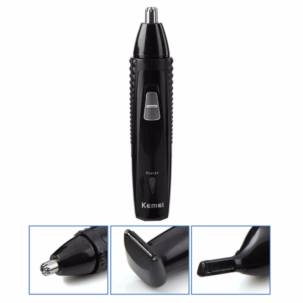 

Kemei Multifunctional 3 In 1 Electric Nose Hair Shaver Handheld Rechargeable Hair Cutter Clipper Beard Trimmer Hair Trimmer Tool