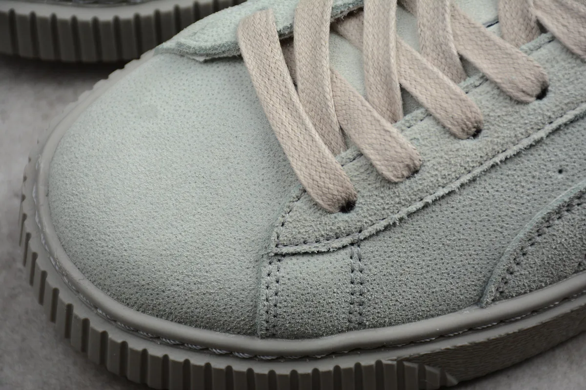 20182018 PUMA Basket Platform сброса Wn's серый фиолетовый Для мужчин и Женская Мода кроссовки