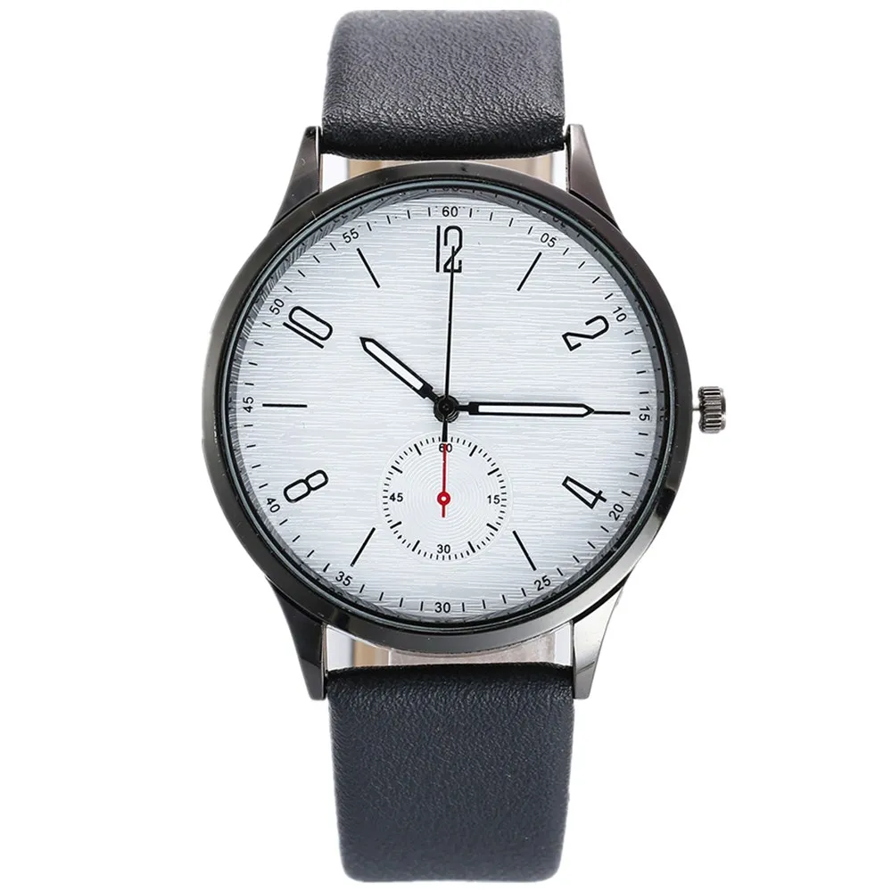 

Men Watch Luxury Brand Fashion Watch Men's Military Business Clock Leather Strap Quartz Male Wrist Watches Relogio Masculino