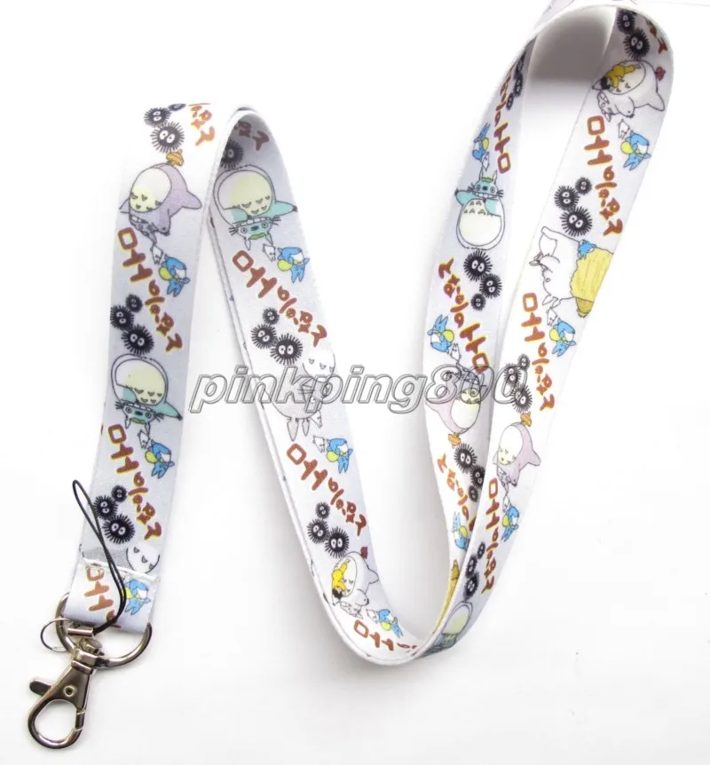

Lot 10Pcs Japanese anime Cartoon Totoro Mobile Cell Phone Lanyard Neck Straps Party Gifts A208