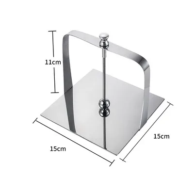 Держатель для салфеток из нержавеющей стали, держатель для салфеток, подставка для гостиничного стола, креативный держатель для бумаги, украшение для дома, кухни - Цвет: B2