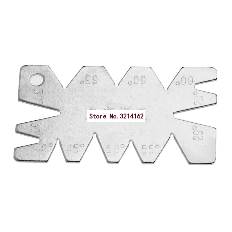 Screw Thread Cutting Angle Gage Gauge Measuring Model Tool Stainless