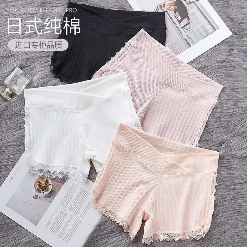 

High Quality 2PCS/lot Maternity Lace Panties 100% Cotton Panties Pregnant Women Underwear Pregnancy Briefs Women Clothes