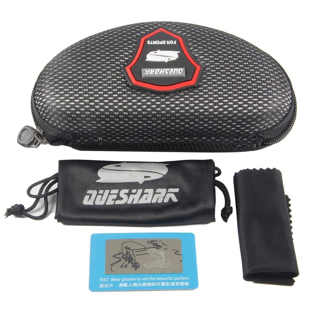 Queshark TR90 Uv400 Professional Polarized Cycling Sunglasses Bike Goggles Fishing Ski Glasses Sports Bicycle Sunglasses Eyewear