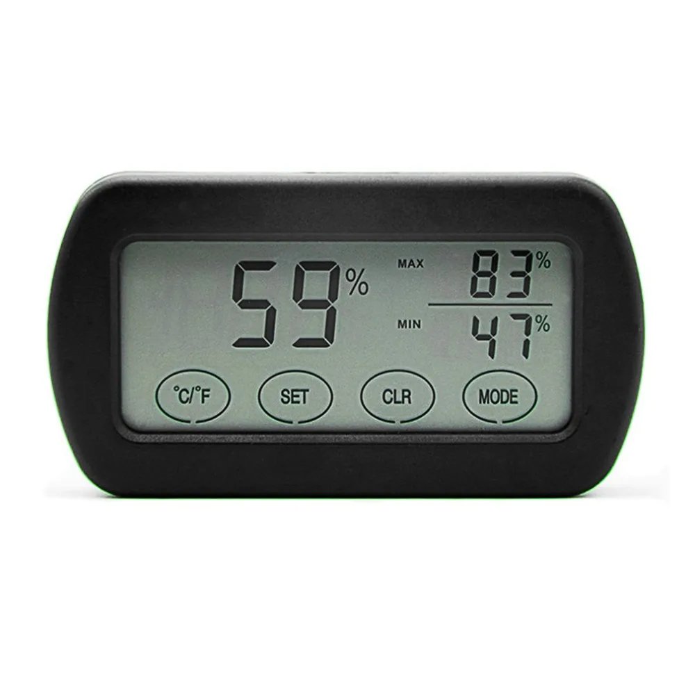 Small LCD Touch Digtal Display Egg Incubator Thermometer Hygrometer