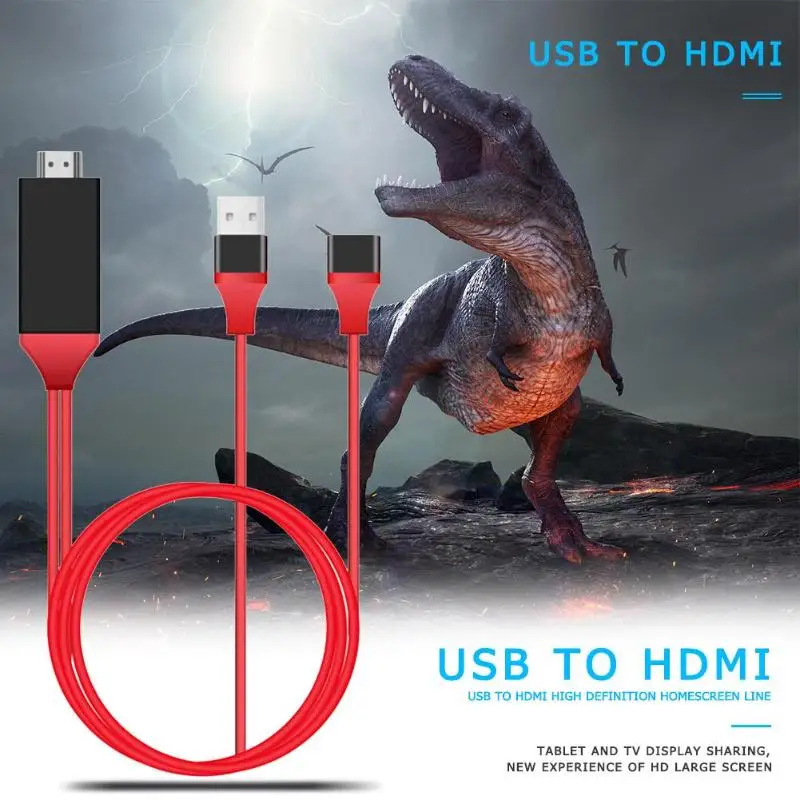 Чехол для телефона 8-контактный usb-кабель для зарядки к HDMI кабель HD ТВ HD 1080 P HDMI конвертер адаптер