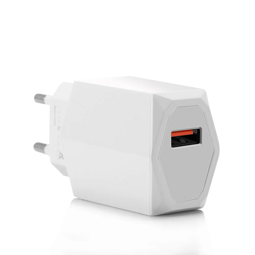 AMEEC EU Multi USB Charger 5V 2.4A Mobile Phone Chargers Quick Charge 2 Port USB Charge Adapter Wall AC Desktop Power Adaptors (2)