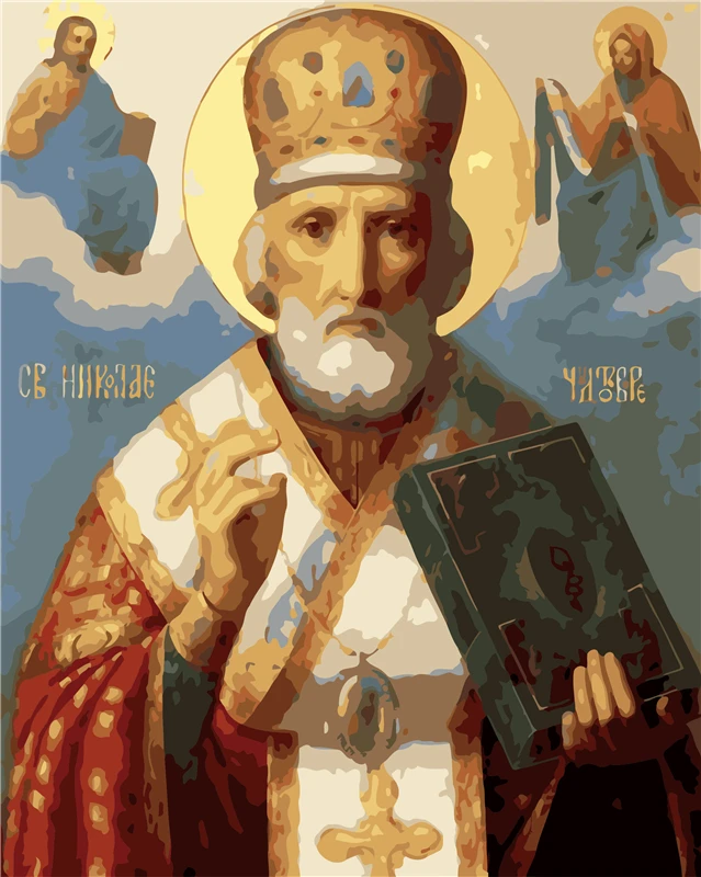 

Framless arrival unique gift Digital Oil Painting On Canvas painting by numbers decorative picture Allah Q153