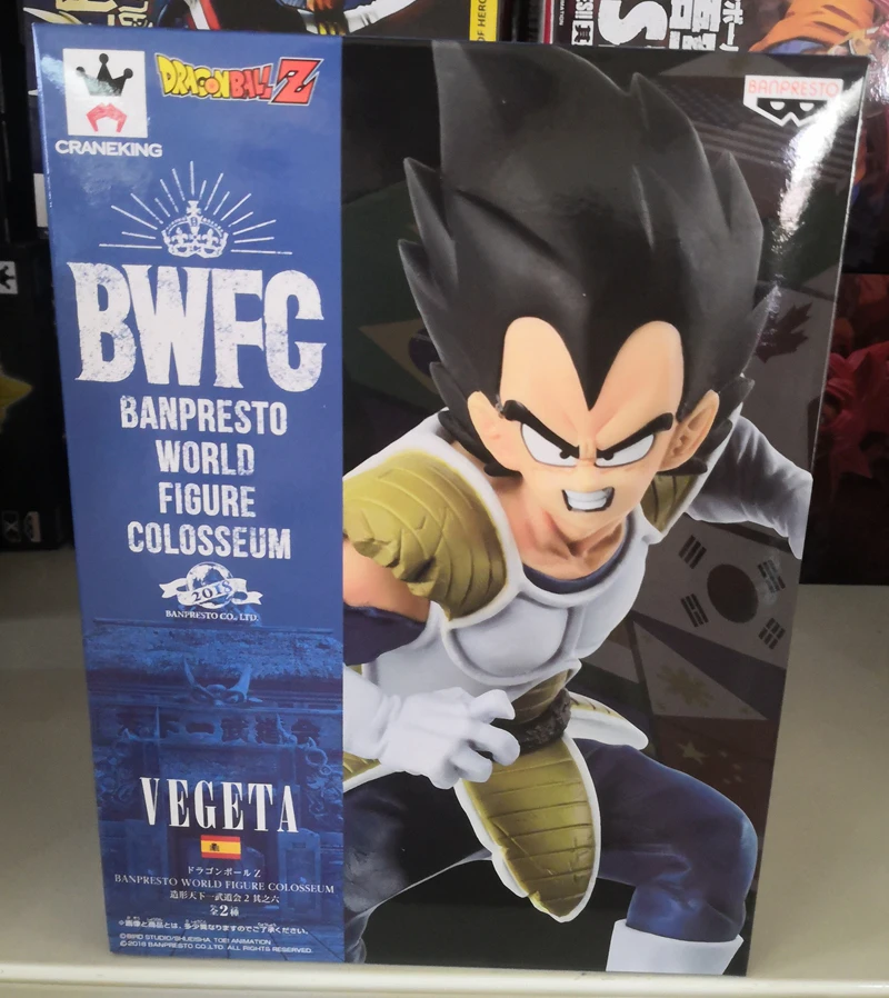 Японское аниме "Dragon Ball Z" Banpresto WORLD фигурка Колизей Tenkaichi Budoukai BWFC 2 Part.6 Коллекционная Фигурка-Вегета