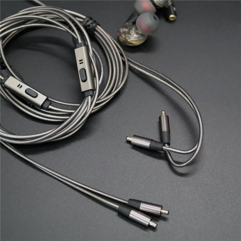 

3.5mm Pluggable earphone cable DIY fever upgrade Repair Replacement Headphones Earbuds Maintenance 3.5mm wire for X3/A8/VJ N1