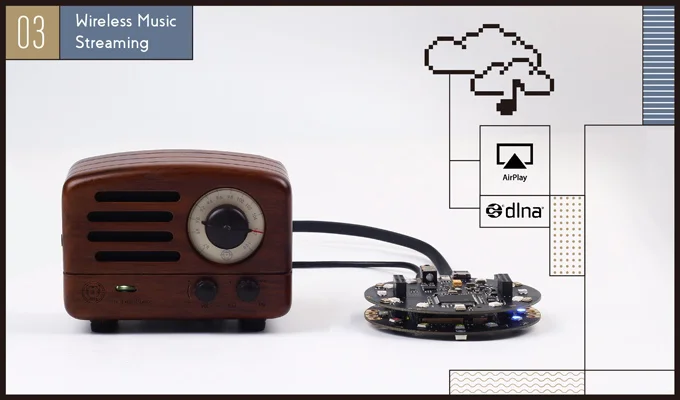 ReSpeaker с открытым исходным кодом голосовое взаимодействие/распознавание Совет по развитию основная плата управления совместима